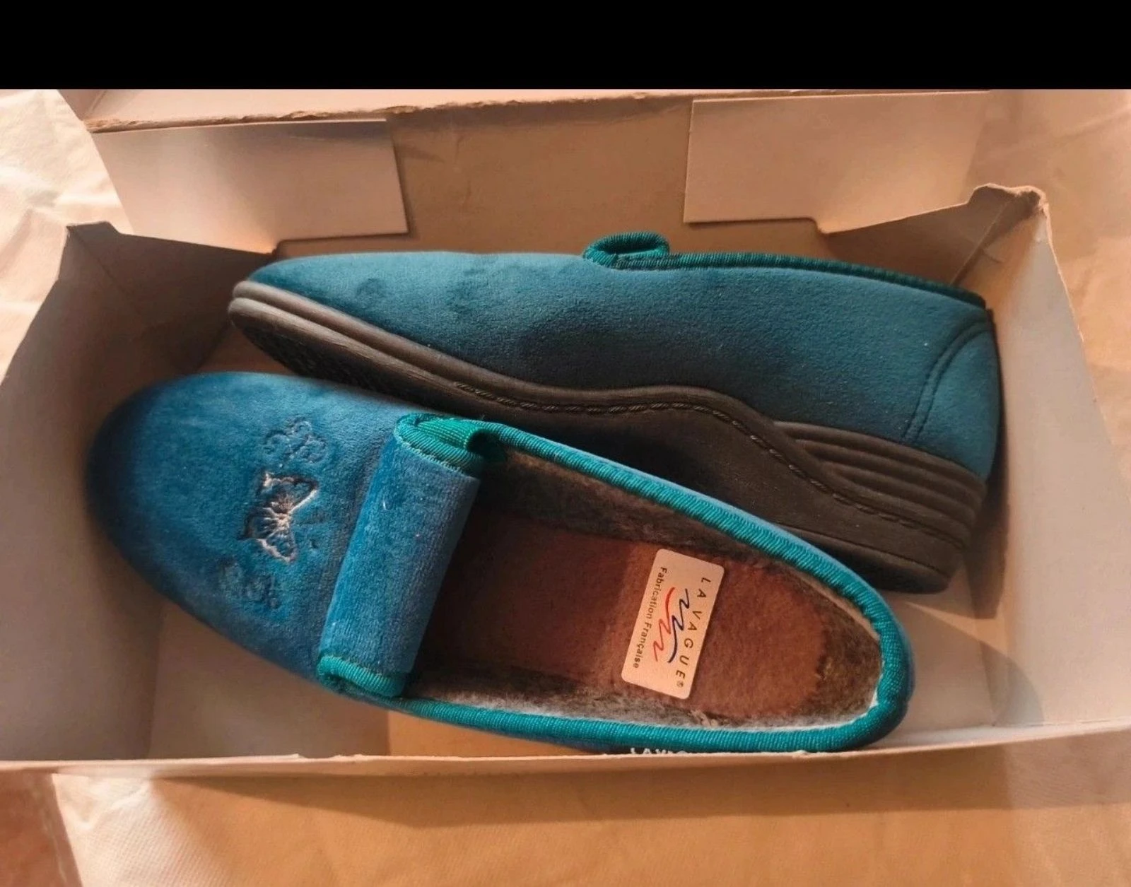 Zapatillas de casa La Vague - Nuevas - Talla 36 - Hechas en Francia – photo 10